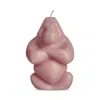 Kosta Boda Gabba Gabba Hey Candle, 9.6 Oz. In Pink