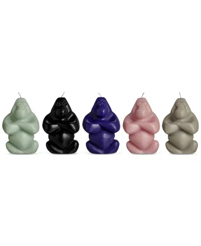 Kosta Boda Gabba Gabba Hey Candle, Set Of 5
