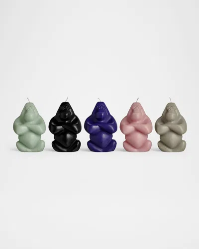 KOSTA BODA GABBA GABBA HEY CANDLES, SET OF 5