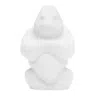 Kosta Boda Gabba Gabba Hey Glass Sculpture In White