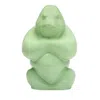 Kosta Boda Gabba Gabba Hey Glass Sculpture In Green