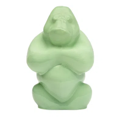 Kosta Boda Gabba Gabba Hey Glass Sculpture In Green