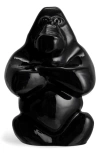 Kosta Boda Gabba Gabba Hey Candle, 9.6 Oz. In Black