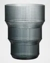 Kosta Boda Pavilion Tulip Vase, Gray In Gray