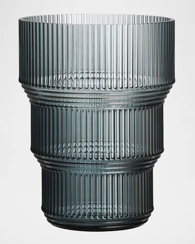 KOSTA BODA GRAY PAVILION TULIP VASE