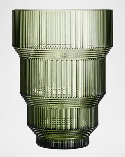 Kosta Boda Pavilion Vase, Green, Large