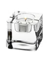 Kosta Boda Handmade Ice Cube Votive In White