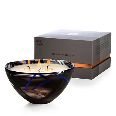 Kosta Boda Home Fragrance Collection Contrast Candle In Black