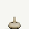 Kosta Boda Kappa Glass Table Vase In Brown