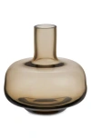 Kosta Boda Kappa Mini Vase In Brown
