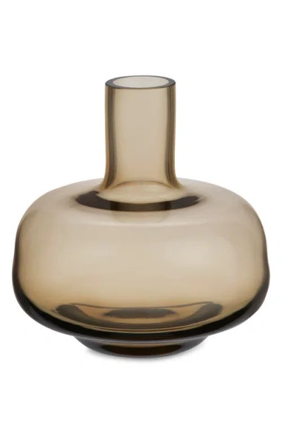 Kosta Boda Kappa Mini Vase In Brown
