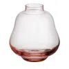 Kosta Boda Kappa Light Pink Mini Vase In Red