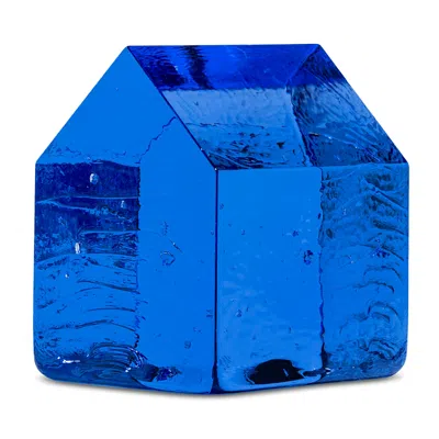 Kosta Boda Kosta House Medium Figurine In Blue