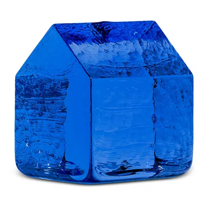 Kosta Boda Kosta House Small Figurine In Blue