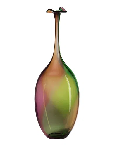 Kosta Boda Large Fidji Vase In Multi