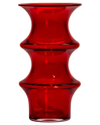 Kosta Boda Large Pagod Vase In Multi