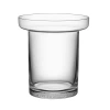 Kosta Boda Limelight Clear Crystal Glass Table Vase In White