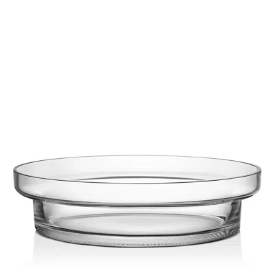 Kosta Boda Limelight Low Bowl In Clear