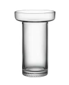 Kosta Boda Orrefors Limelight Lead Crystal Rose Vase In Clear