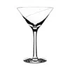 Kosta Boda Line Martini Glass In Transparent