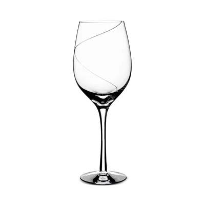 Kosta Boda Eclipse Xl Red Wine Glass In Clear