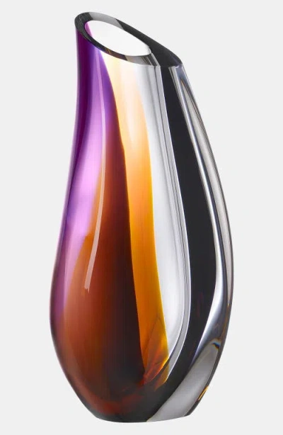 KOSTA BODA KOSTA BODA 'LOW' ORCHID VASE