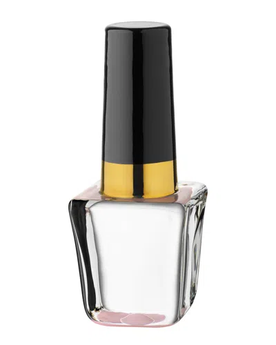 Kosta Boda Make Up Nail Polish Pearl Pink Sculpture In Multi