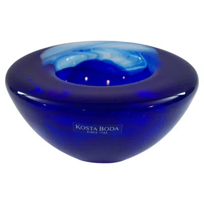 Pre-owned Kosta Boda - Mid Century Art Glass Bowl - Sweden - Circa 1980's In Purple