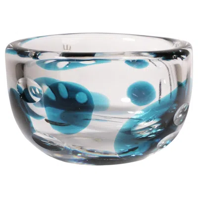 Pre-owned Kosta Boda Mid-century Modern Bowl By Vicke Lindstrand For Kosta In Gray
