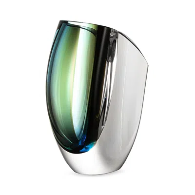Kosta Boda Mirage Vase, Medium In Green