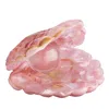 Kosta Boda Mother Of Pearl Crystal Sculpture In Pink