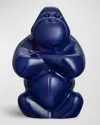 Kosta Boda Gabba Gabba Hey Candle In Blue