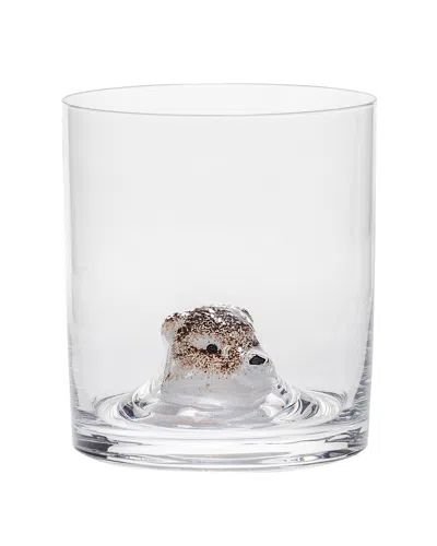 Kosta Boda New Friends Bear Tumbler