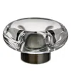 Kosta Boda Crystal Orion Votive Candle Holder In Gray
