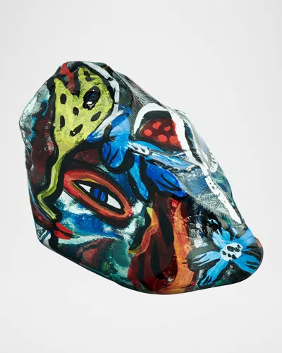 Kosta Boda Paint The World Decorative Object By Ulrica Hydman-vallien In Multi