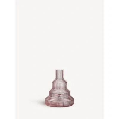 Kosta Boda Pavilion Glass Table Vase In Brown