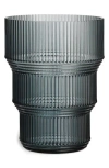 Kosta Boda Pavilion Tulip Vase, Gray In Gray