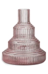 Kosta Boda Light Pink Pavilion Vase In Pink
