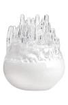 Kosta Boda Polar Large Votive Holder In White