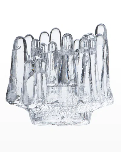 Kosta Boda Polar Medium Clear Crystal Objet In Transparent
