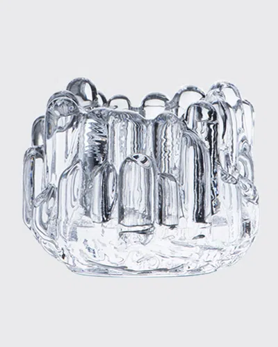 Kosta Boda Polar Small Clear Crystal Objet In Transparent