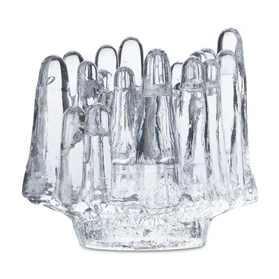 Kosta Boda Polar Votive, Large In Clear
