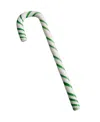 Kosta Boda Polka Candy Cane Holiday Decor In White,green