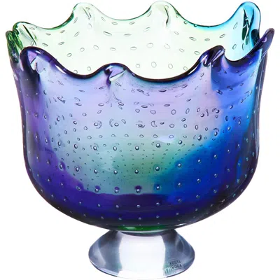 Kosta Boda Poppy Bowl In Multi