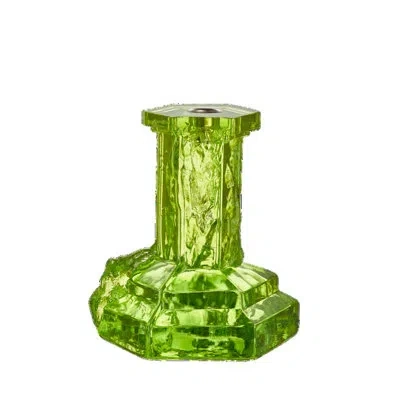Kosta Boda Rocky Baroque Candlestick Kryptonite Large