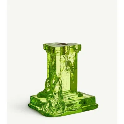 Kosta Boda Rocky Baroque Candlestick Kryptonite Medium