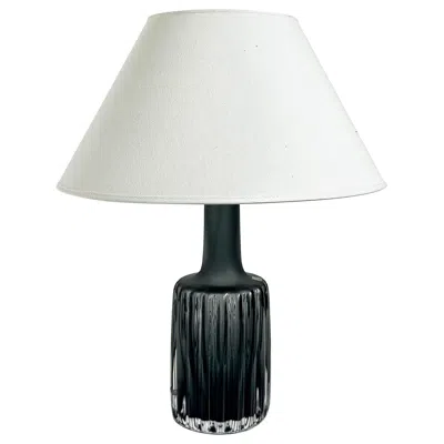 Pre-owned Kosta Boda Scandinavian Modern Table Lamp, Hans-ove Sandeberg For Kosta, Ca1960s In Transparent