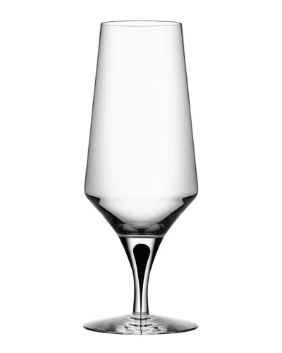 Kosta Boda Set Of 2 Metropol Beer In Transparent