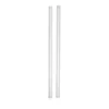 Kosta Boda Sipsavor 2-piece Glass Straw Set In Clear