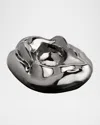 Kosta Boda Snippan Decorative Object By Asa Jungnelius In Platinum